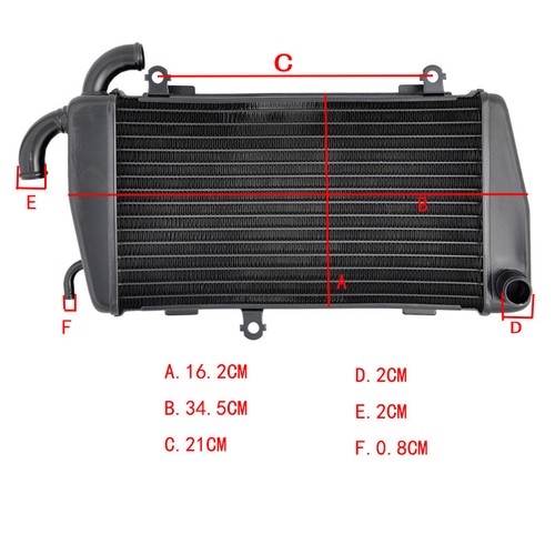 Radiator for honda gl1800 - for,