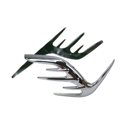 Chrome motor passenger speaker - chrome,