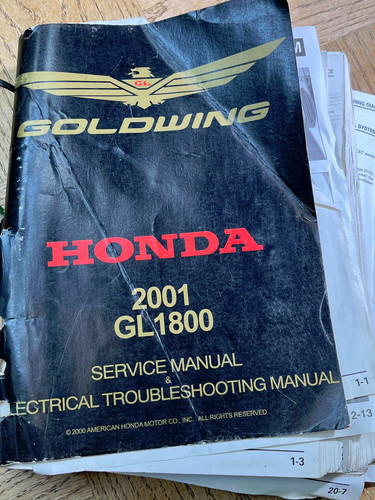 Honda oem goldwing 2001 - honda, goldwing,