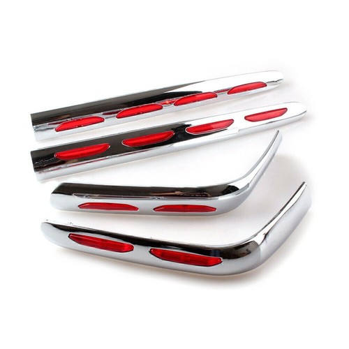 Lower saddlebag moldings - lower,