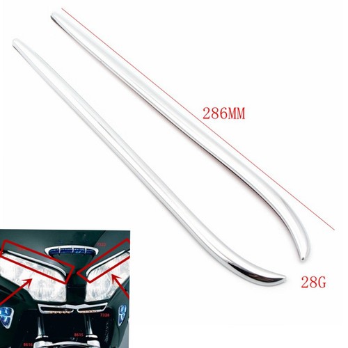 2pcs front headlight eyebrows - 2pcs,
