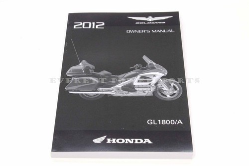 Owners manual goldwing gl1800 - owners,