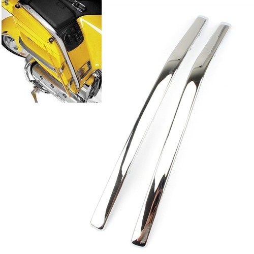 Chrome motorcycle side - side, fairing