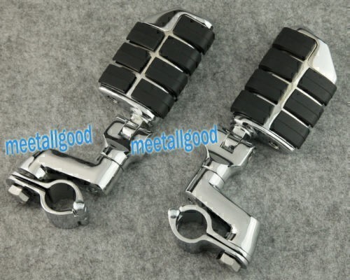 Chrome rearset footrest - chrome,