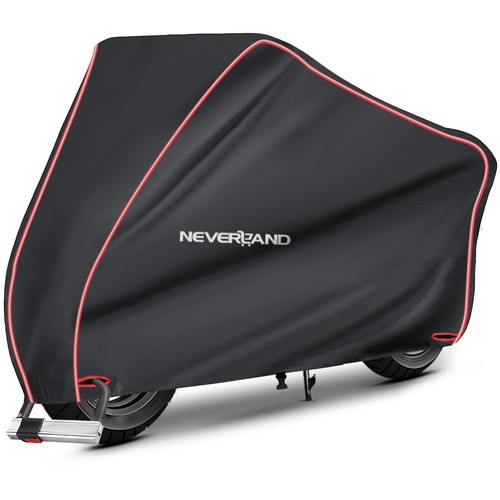 Black waterproof motorcycle - black,