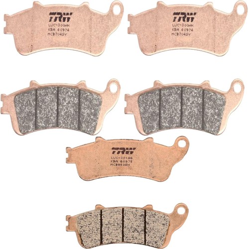 Sintered brake pad set - pad, for