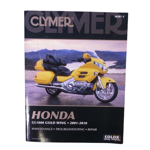Clymer honda gl1800 gold wing - honda,
