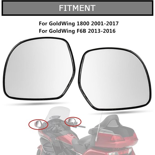 Pair clear rear view - pair, side