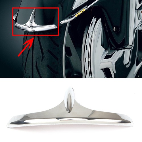 Motorcycle front fender - front,
