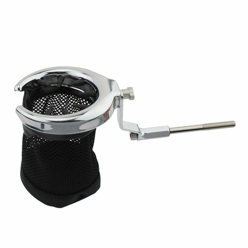 Chrome drink cup holder for - drink,
