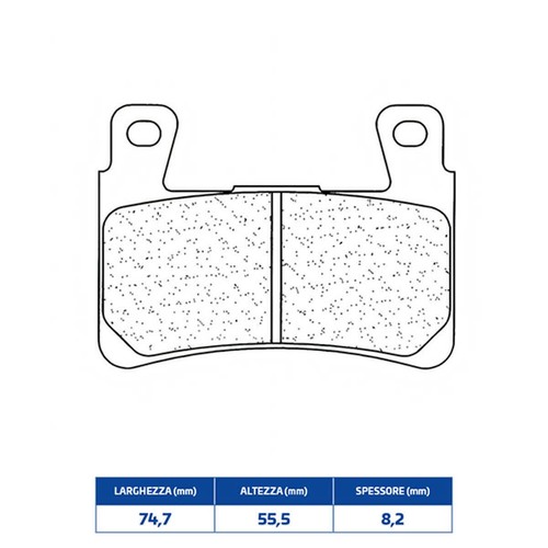 Brakes sinter brake pads - cl,