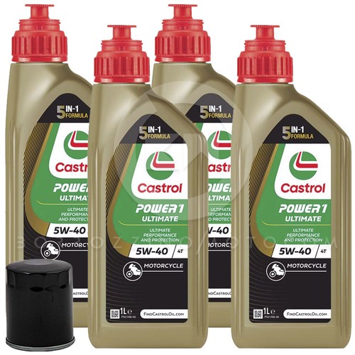 Kit castrol ultimate 5w40 - 4l,