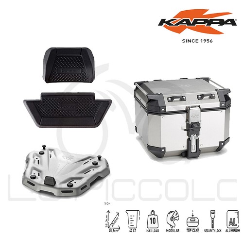 Kappa aluminum suitcase - kappa,